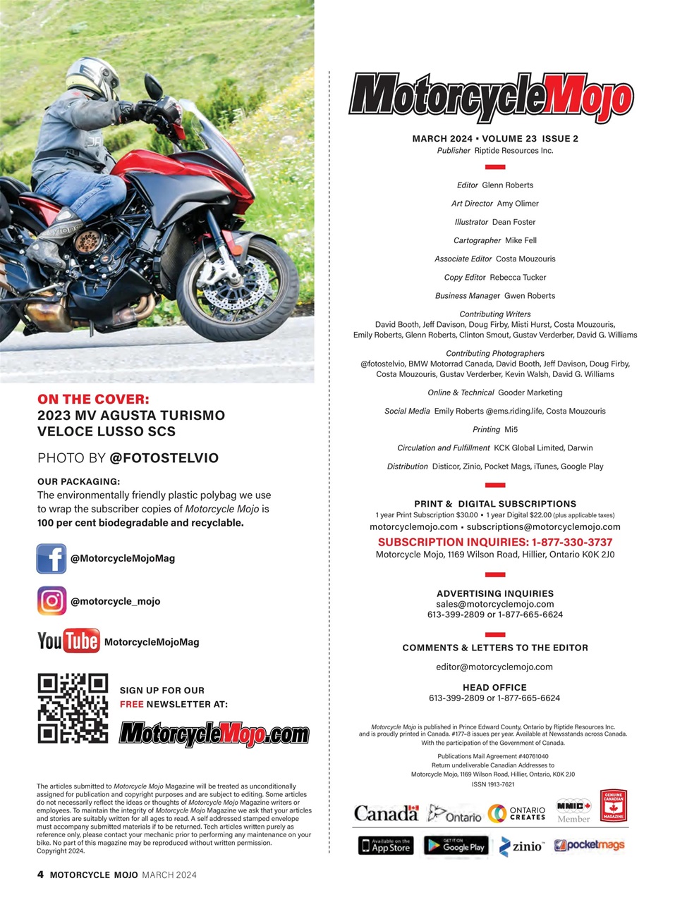 Motorcycle Mojo Preview Pages