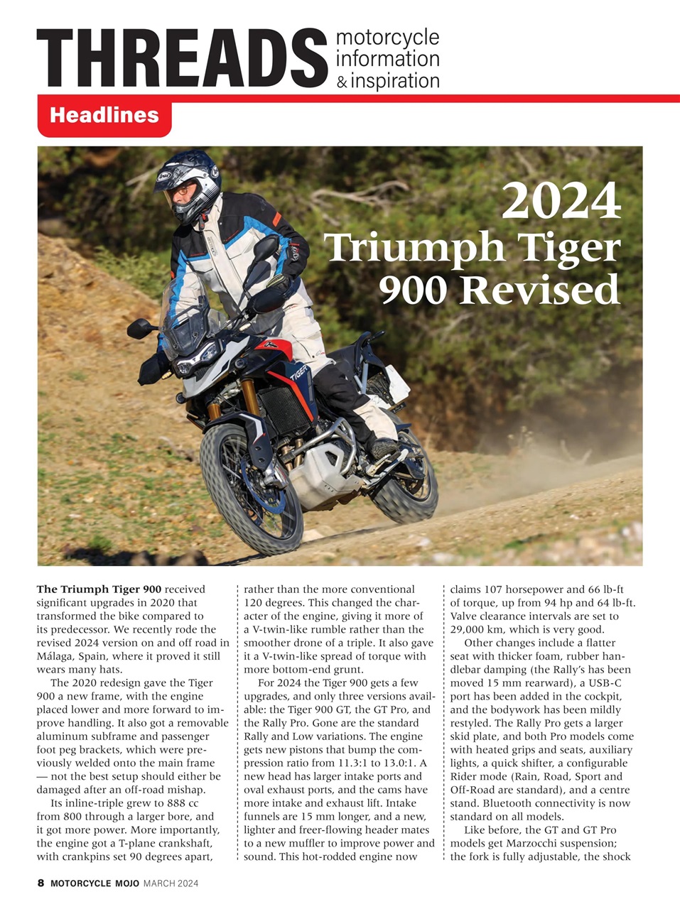 Motorcycle Mojo Preview Pages