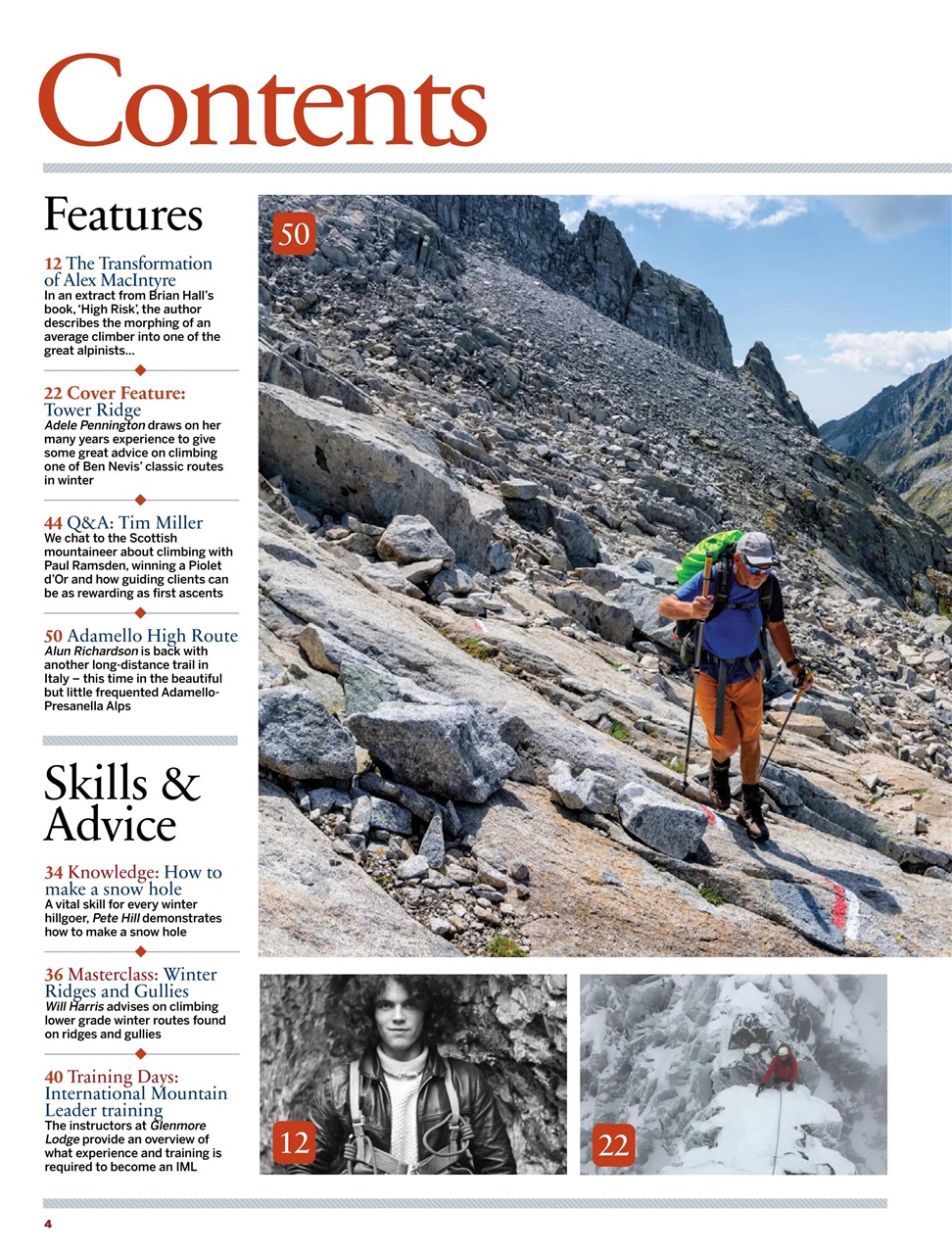 Trek & Mountain Magazine Preview Pages