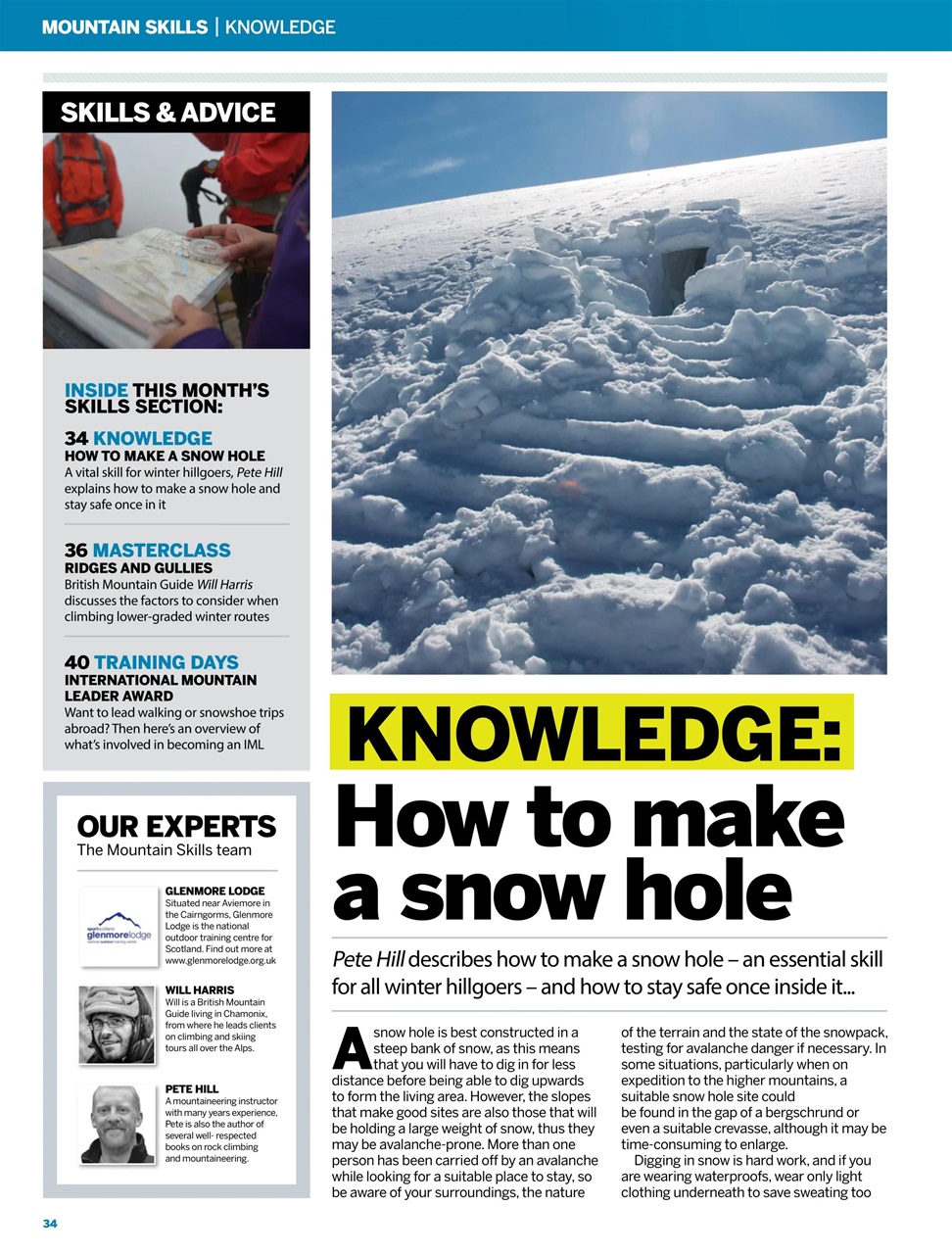 Trek & Mountain Magazine Preview Pages