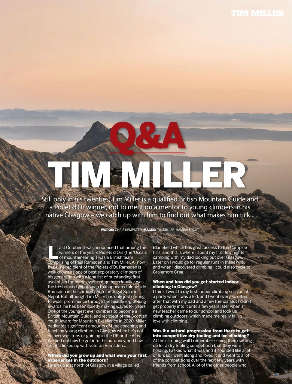 Trek & Mountain Magazine Preview Pages