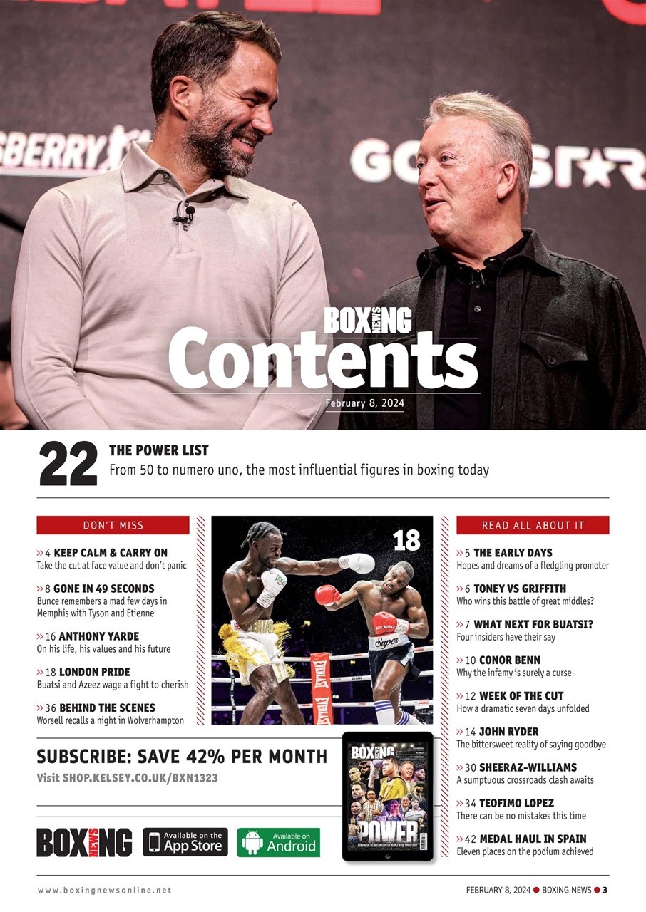Boxing News Preview Pages