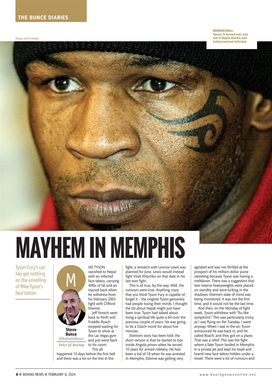 Boxing News Preview Pages