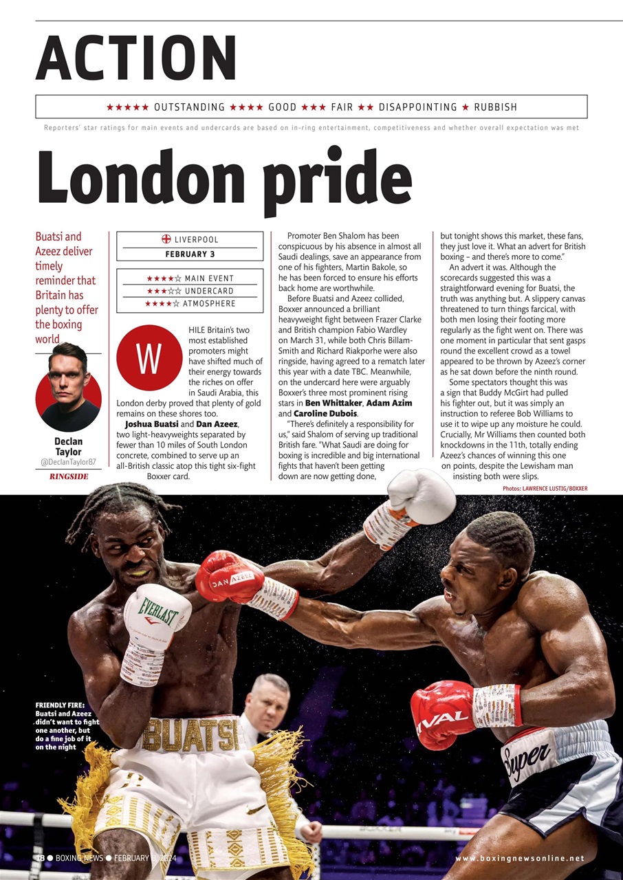 Boxing News Preview Pages