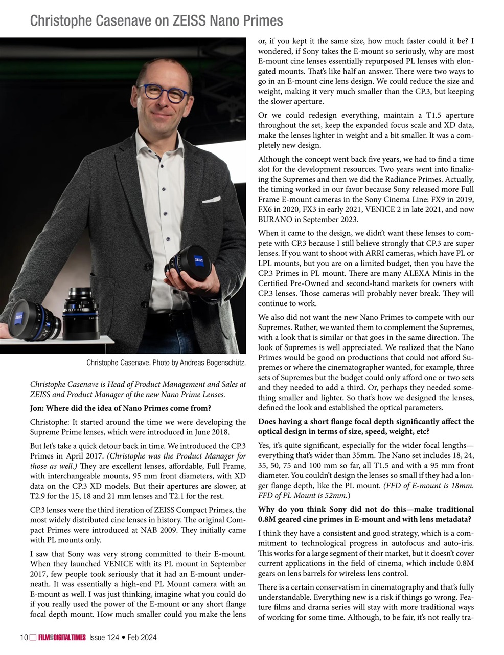 Film and Digital Times Preview Pages