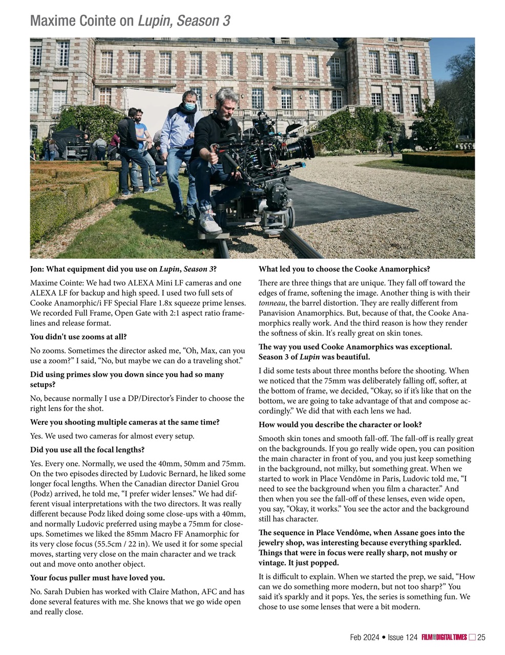 Film and Digital Times Preview Pages