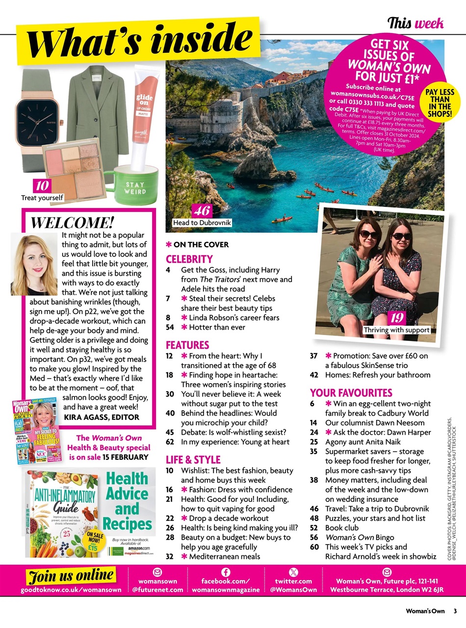 Woman's Own Preview Pages