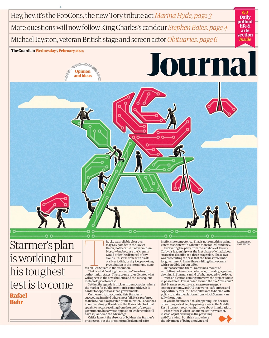 The Guardian Newspaper Preview Pages