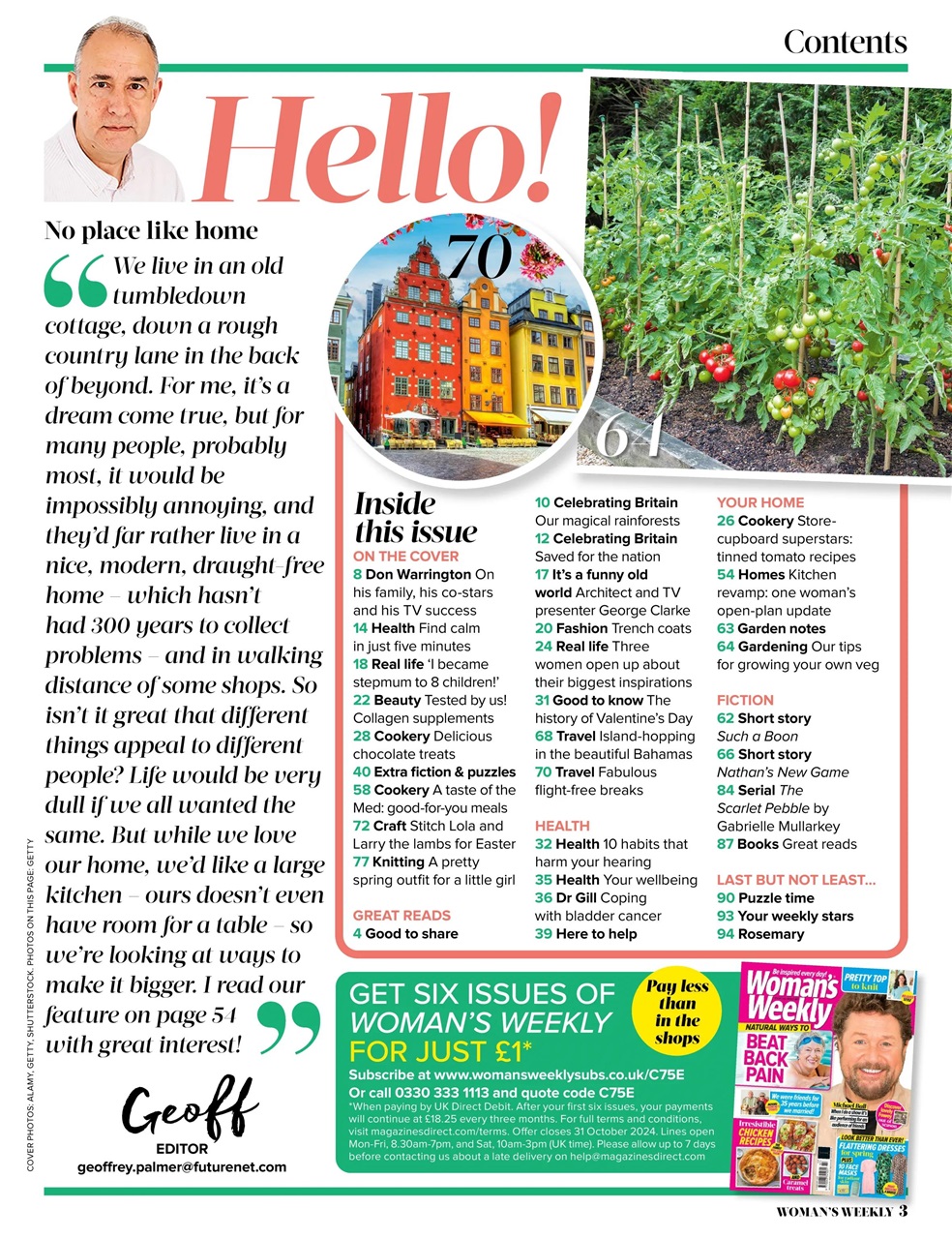 Woman's Weekly Preview Pages