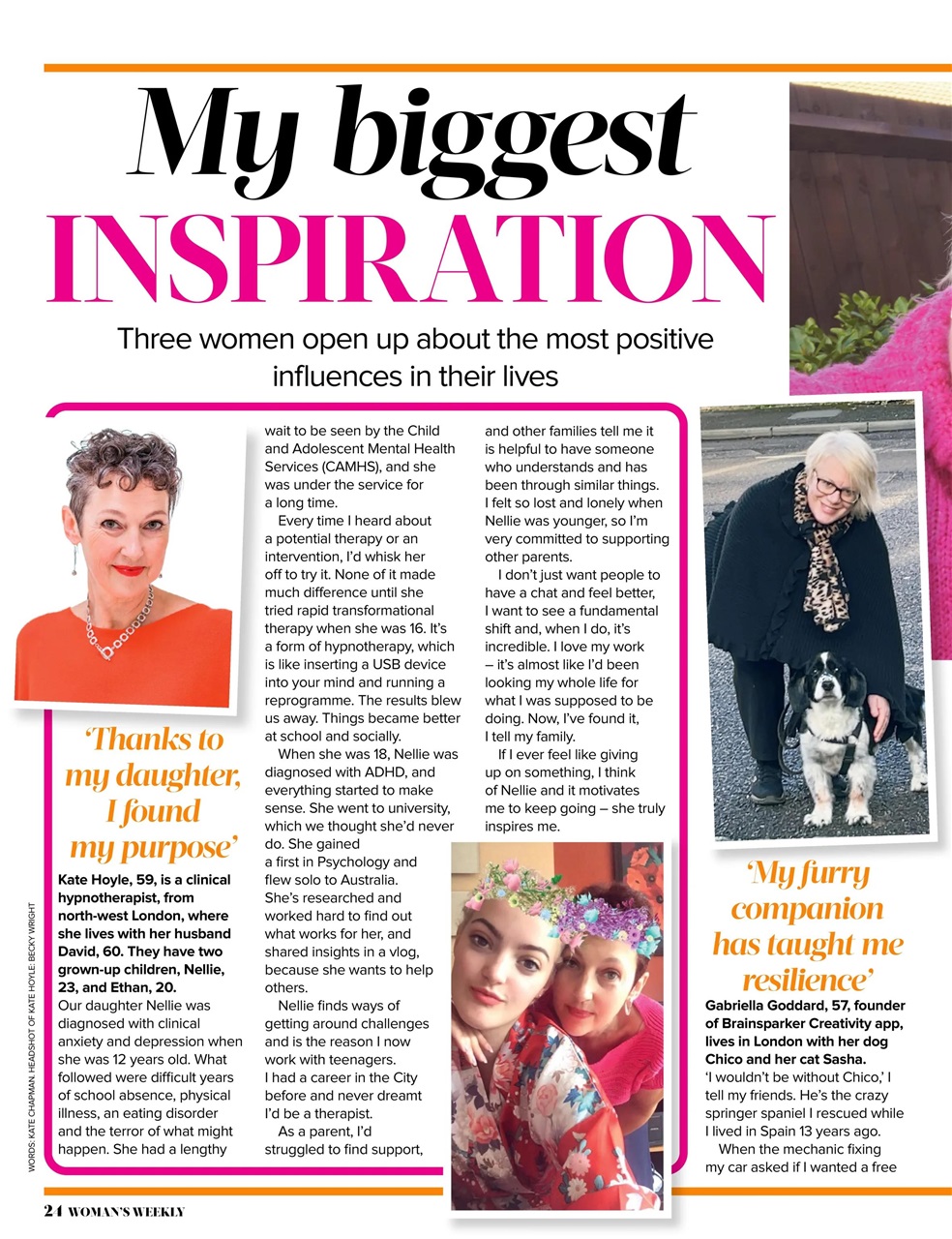 Woman's Weekly Preview Pages