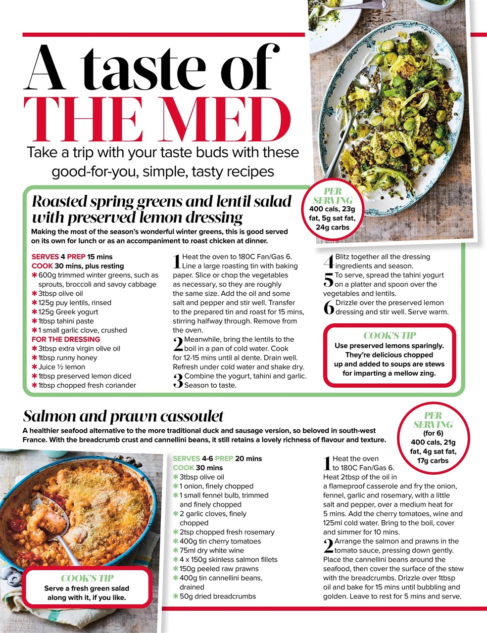 Woman's Weekly Preview Pages