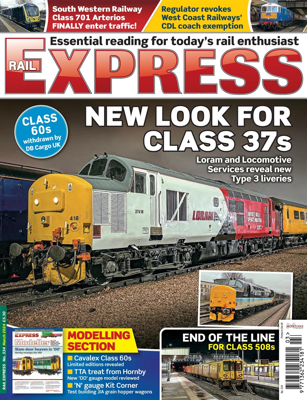 Rail Express Preview Pages