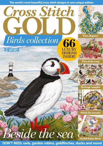 The World of Cross Stitching issue Cross Stitch Gold Birds Collection 2024