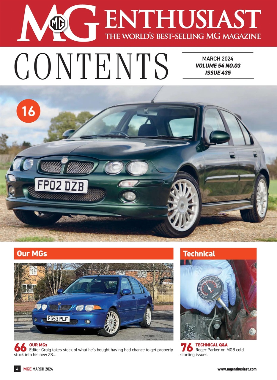 MG Enthusiast Preview Pages