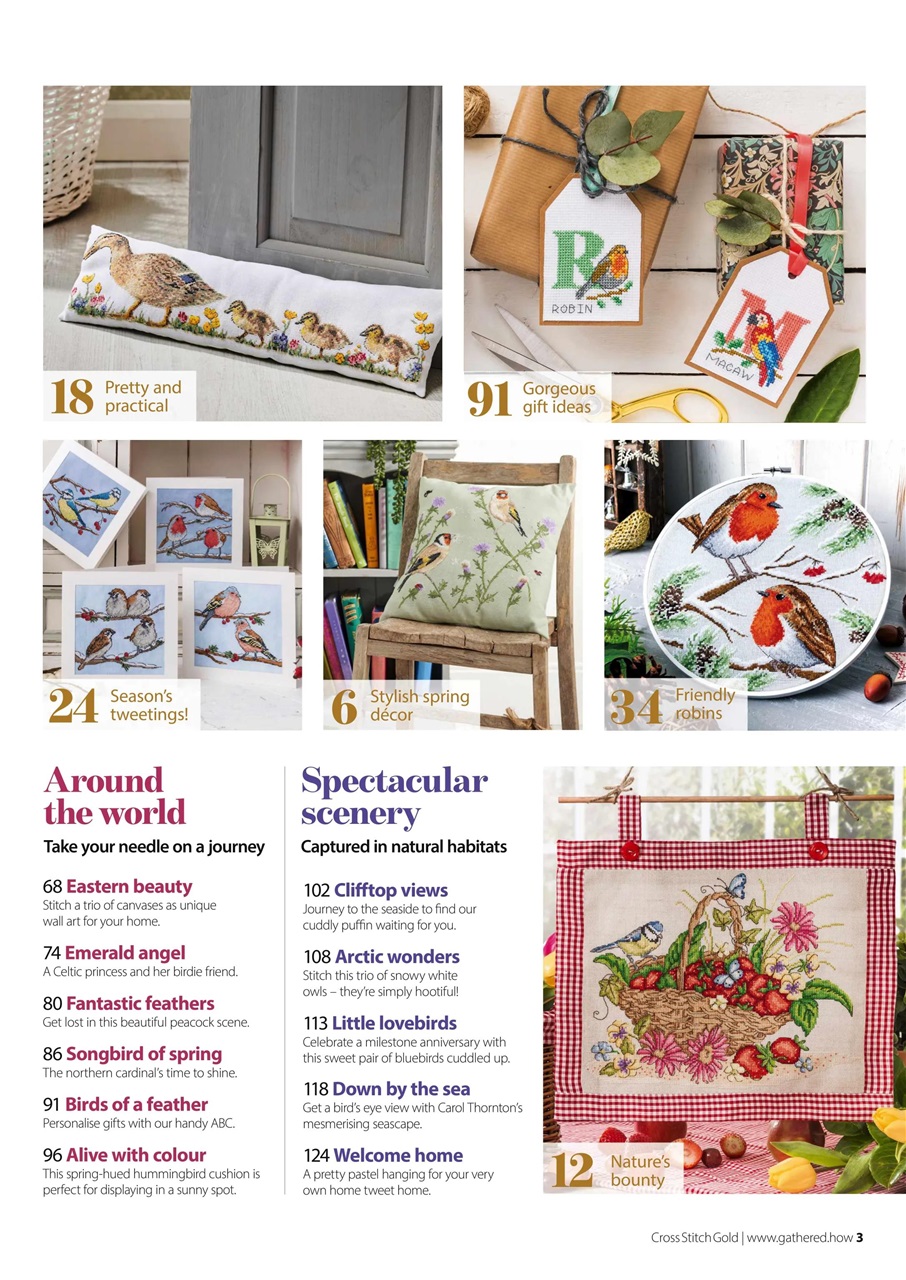 Cross Stitch Favourites Preview Pages