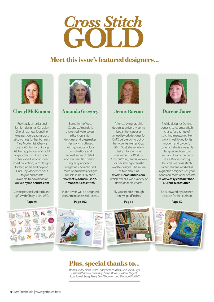 Cross Stitch Favourites Preview Pages