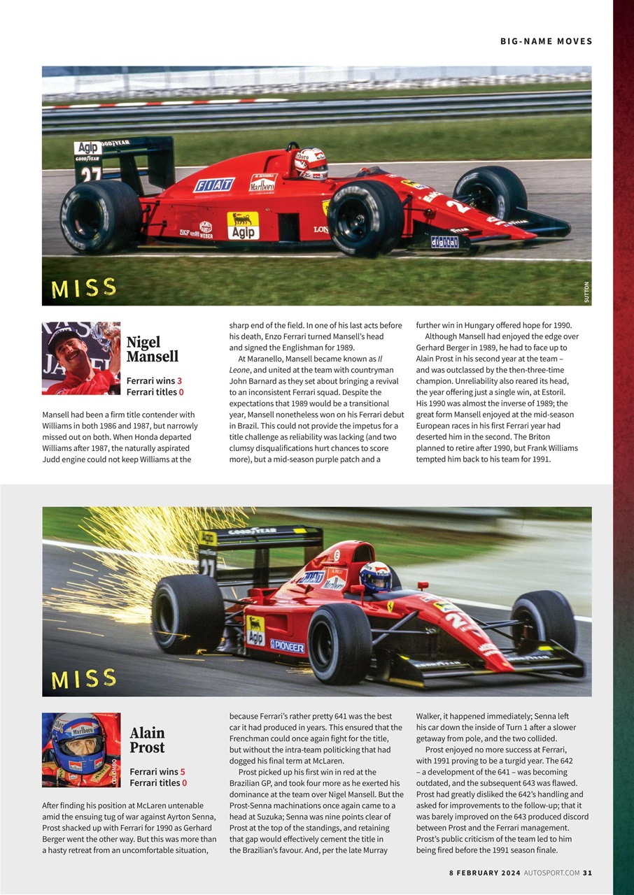 Autosport Preview Pages