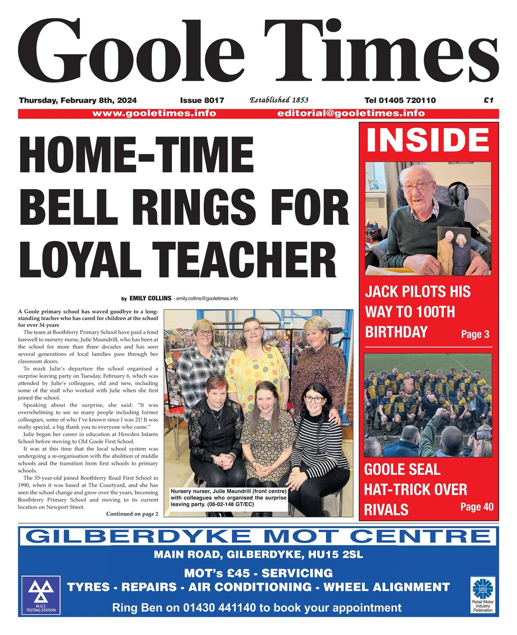 Goole Times Preview Pages