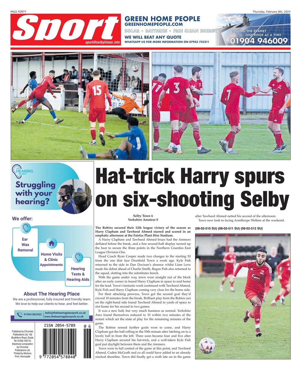 Selby Times Preview Pages