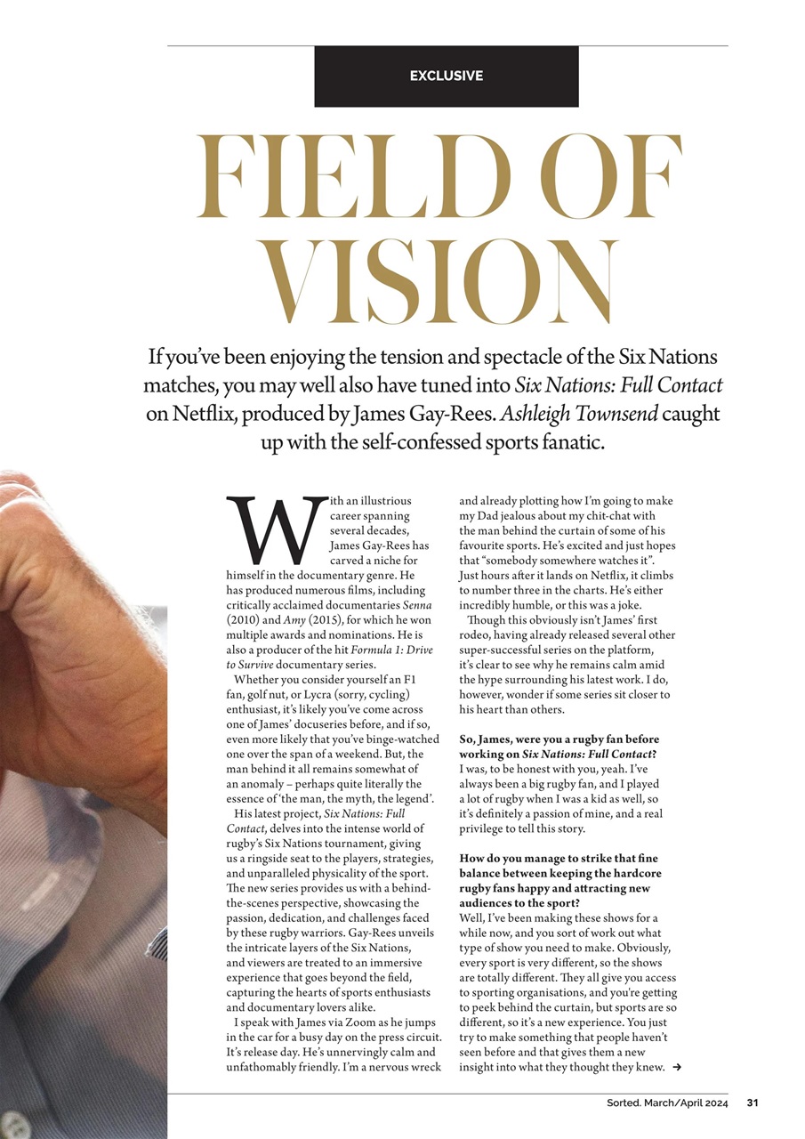 Sorted Magazine – The men's mag with morals Preview Pages