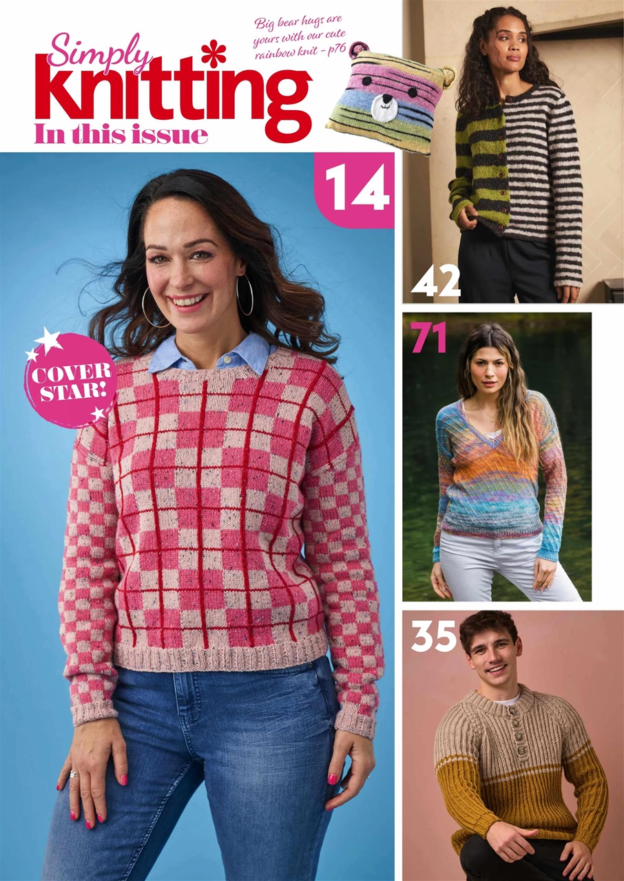 Simply Knitting Preview Pages