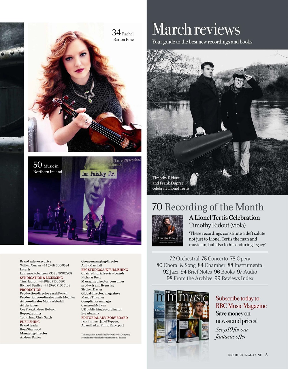 BBC Music Magazine Preview Pages