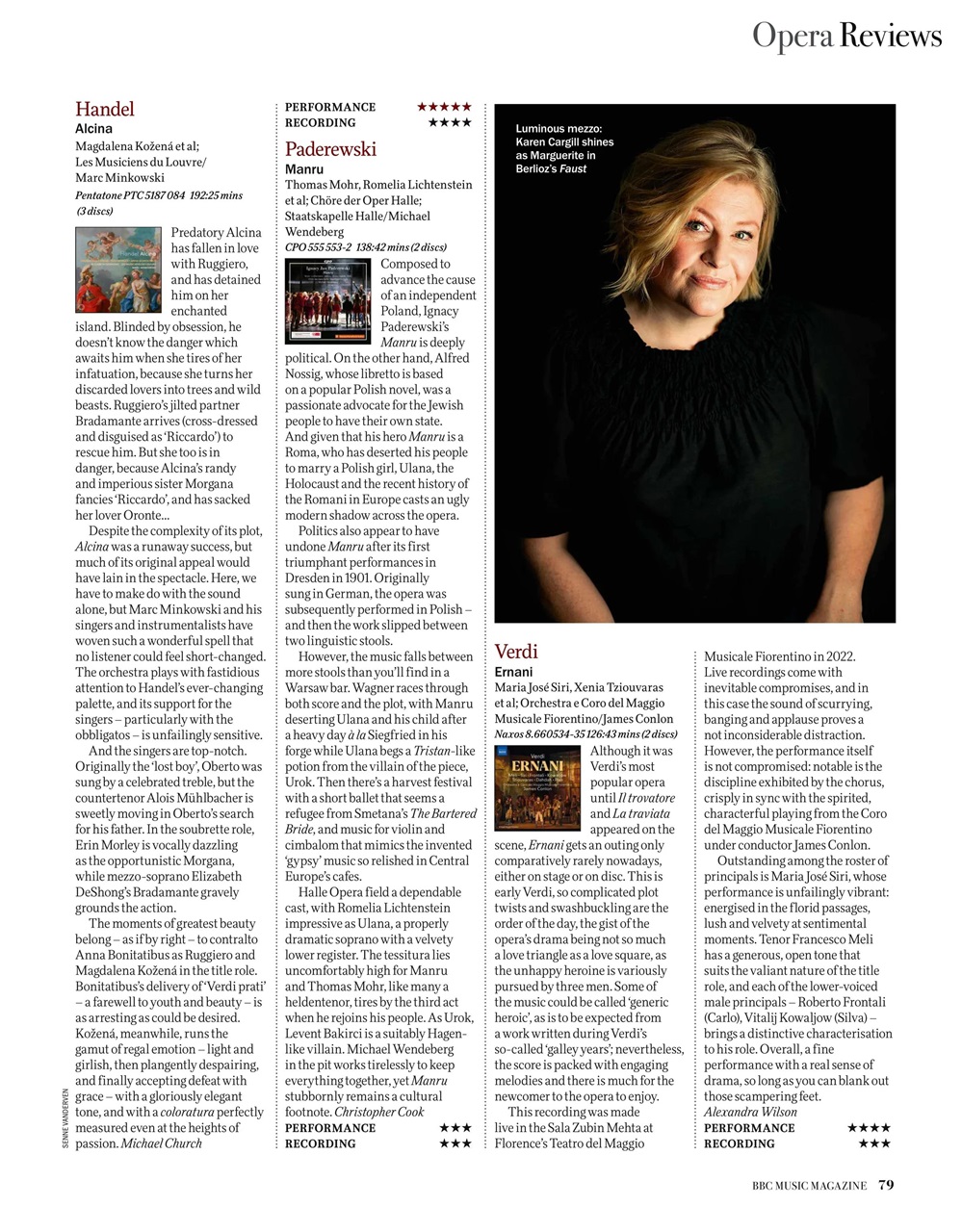 BBC Music Magazine Preview Pages