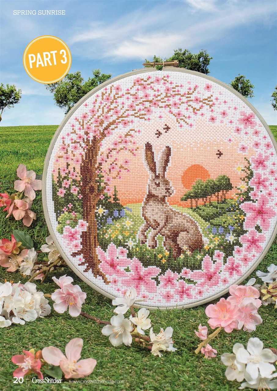 CrossStitcher Magazine - April 2024 Back Issue