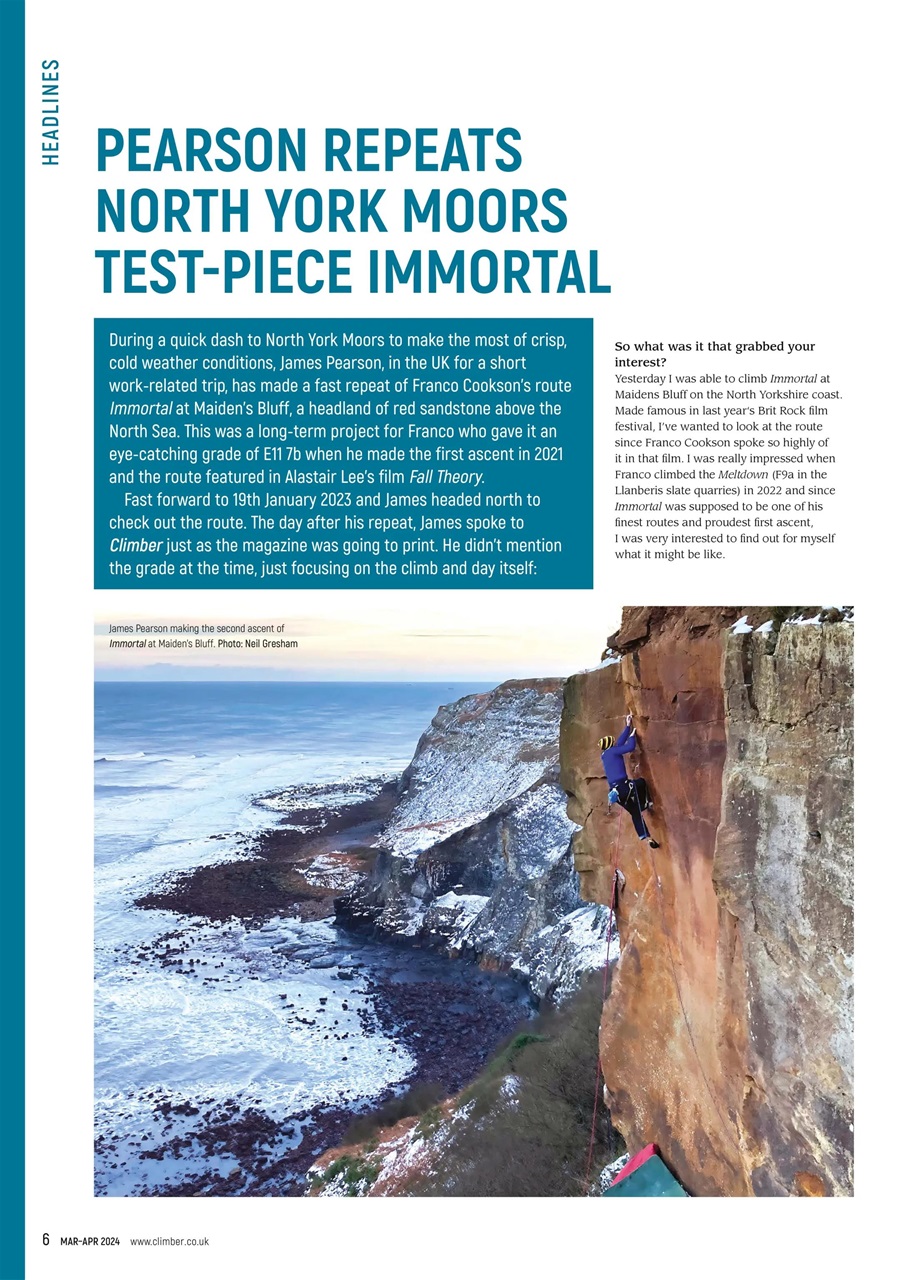 Climber Preview Pages