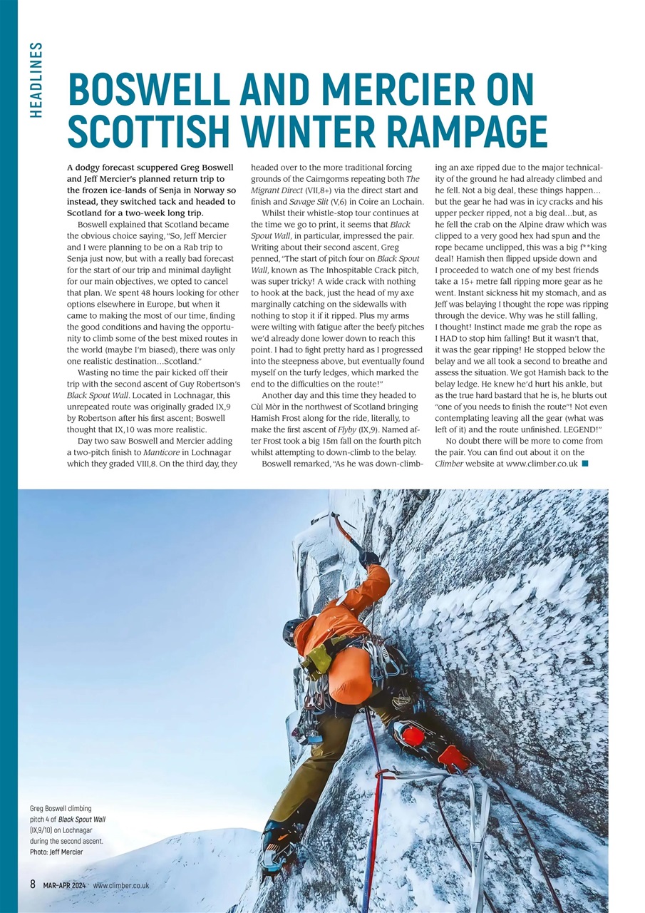 Climber Preview Pages