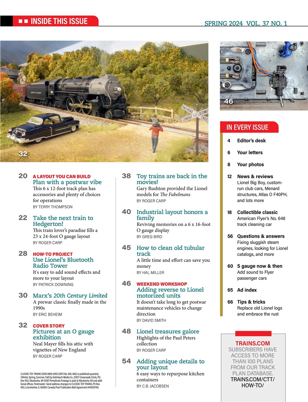 Classic Toy Trains Preview Pages