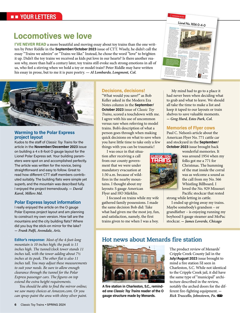 Classic Toy Trains Preview Pages
