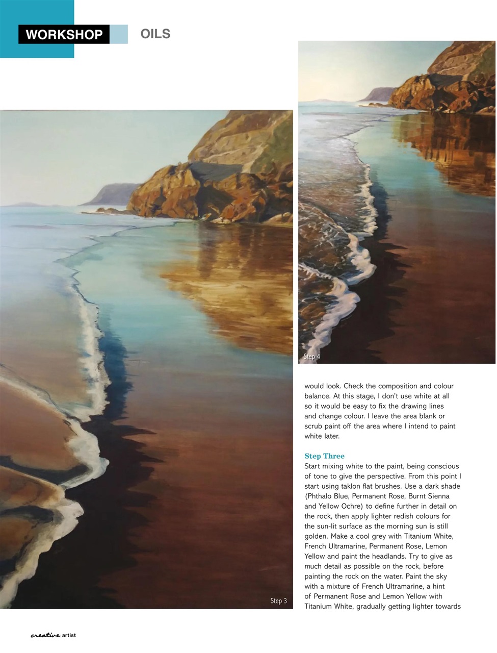 Creative Artist Preview Pages