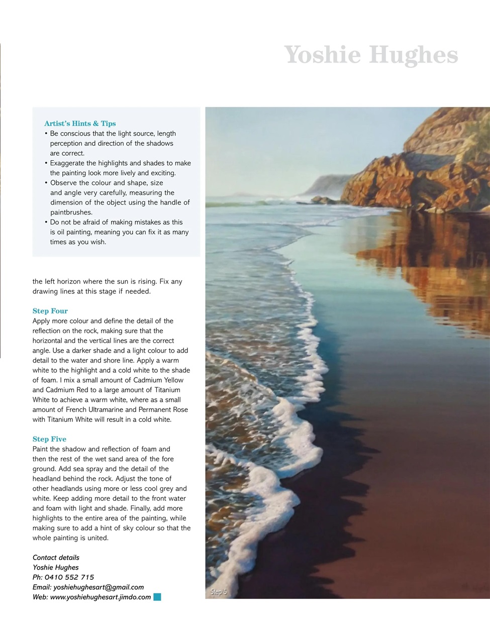 Creative Artist Preview Pages