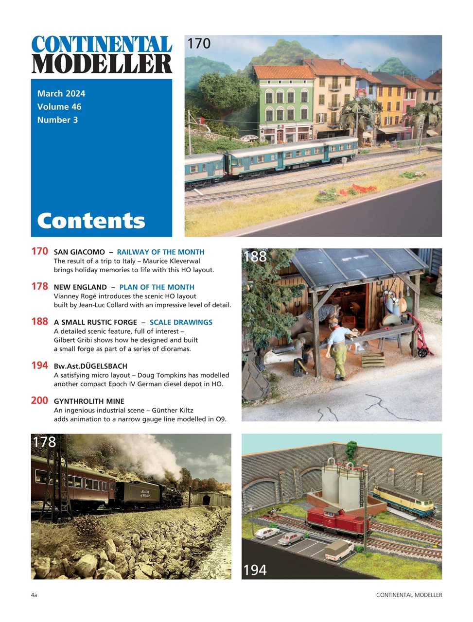 Continental Modeller Preview Pages