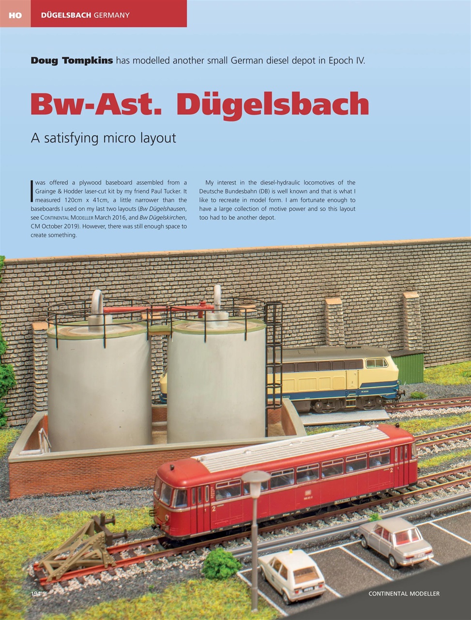 Continental Modeller Preview Pages