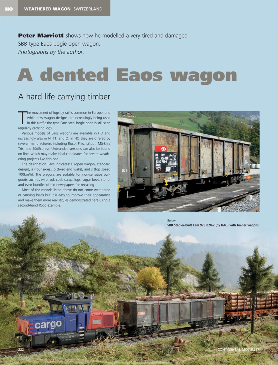 Continental Modeller Preview Pages