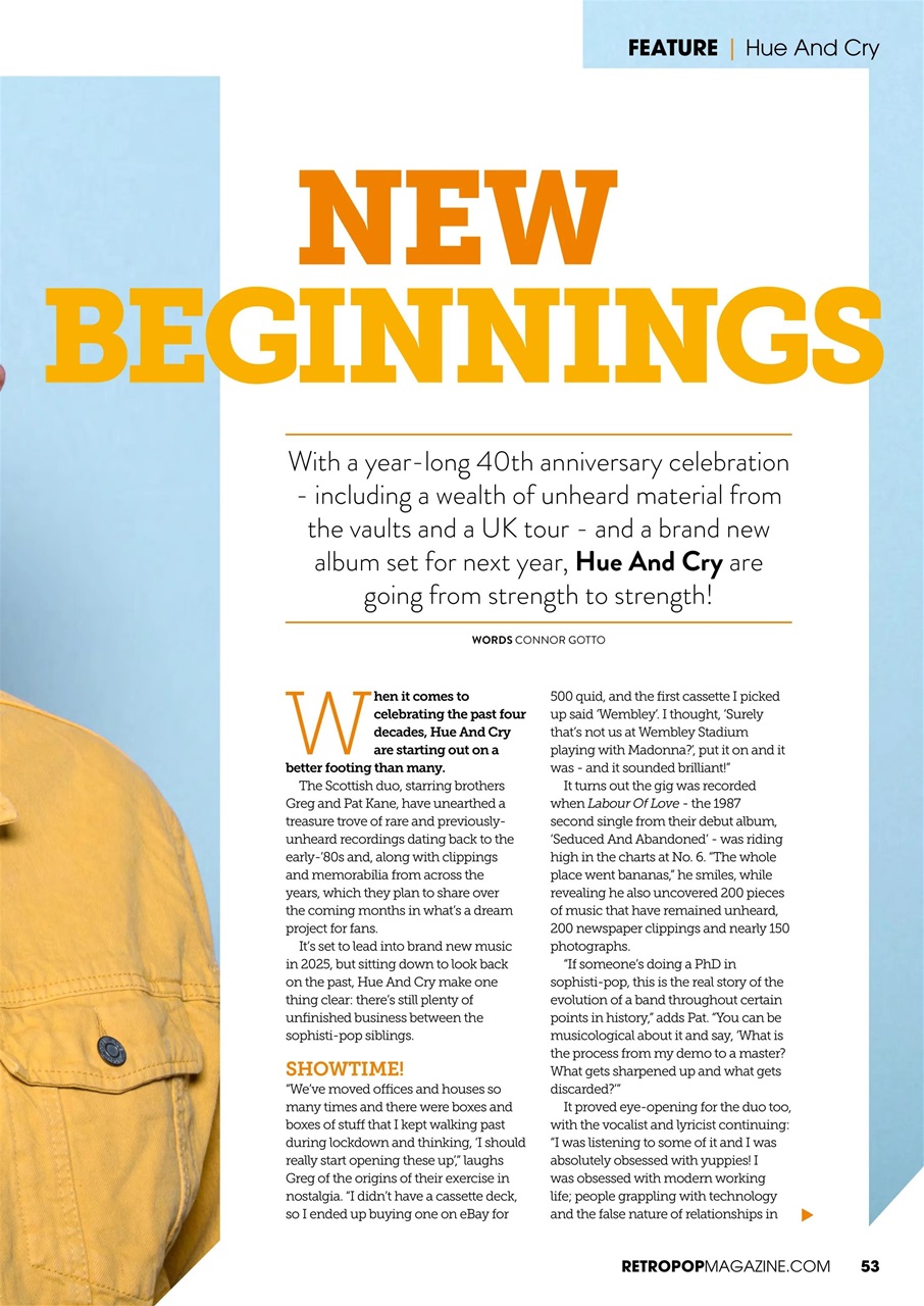 Retro Pop Preview Pages