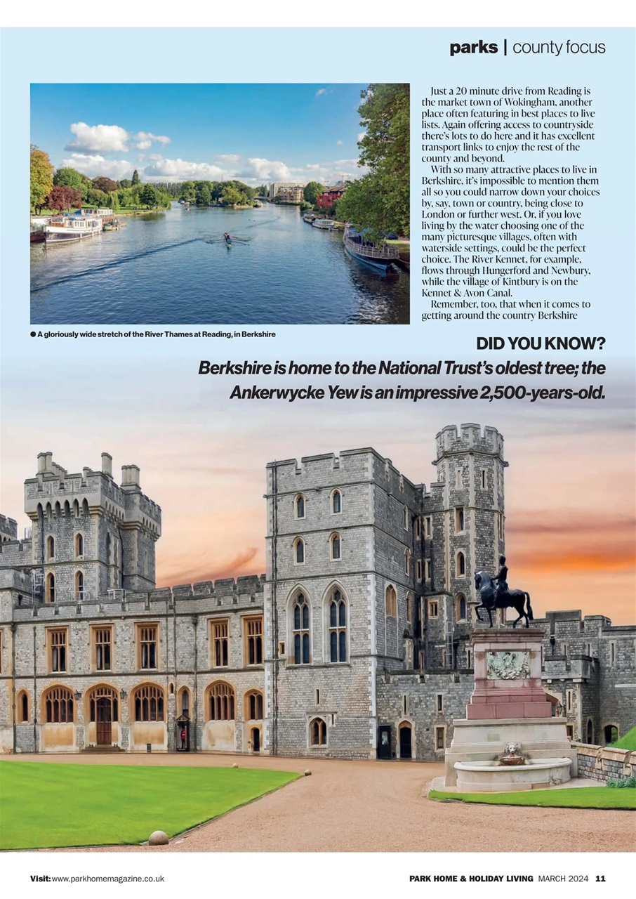 Park Home & Holiday Living Preview Pages