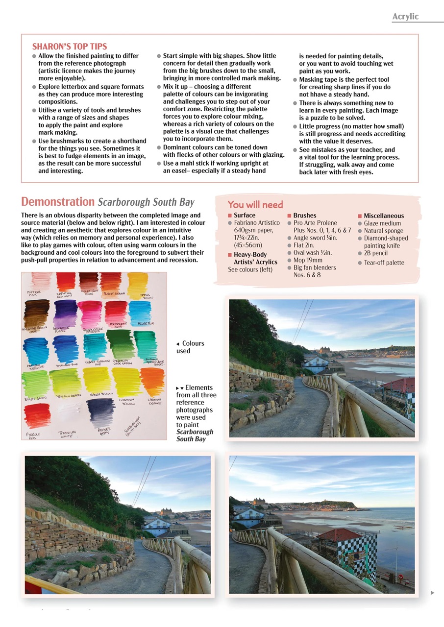 Leisure Painter & The Artist Preview Pages