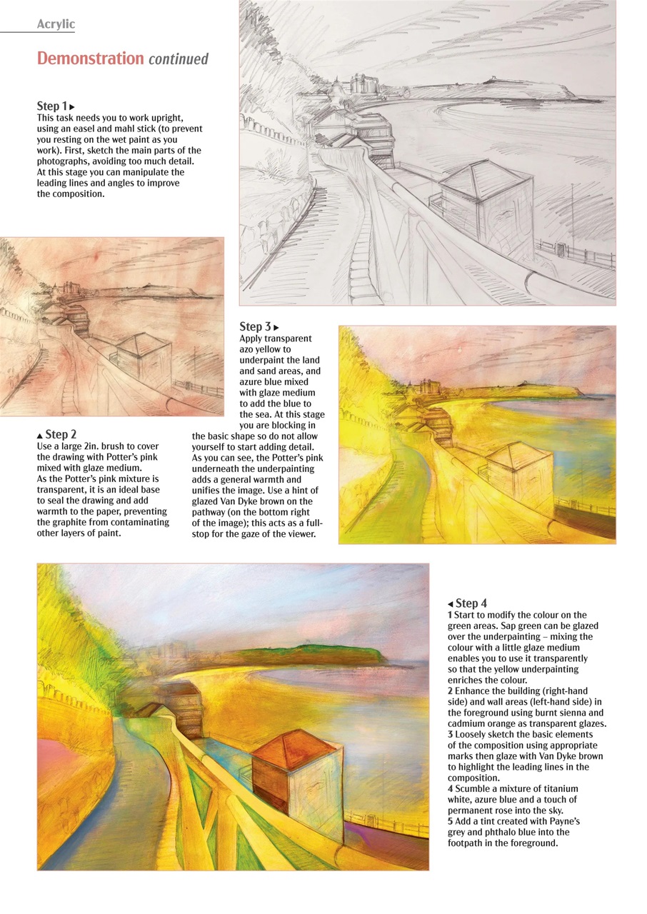 Leisure Painter & The Artist Preview Pages