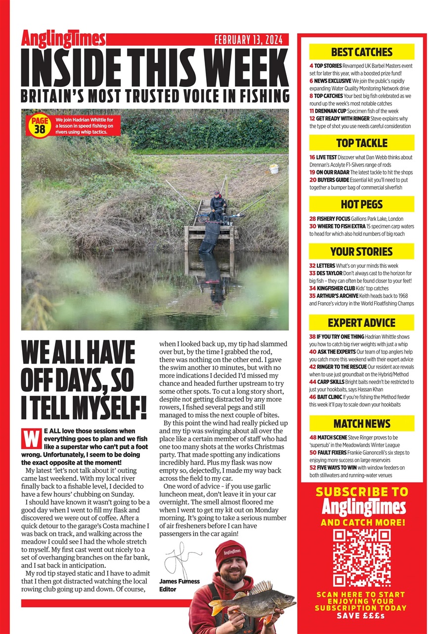 Angling Times Preview Pages
