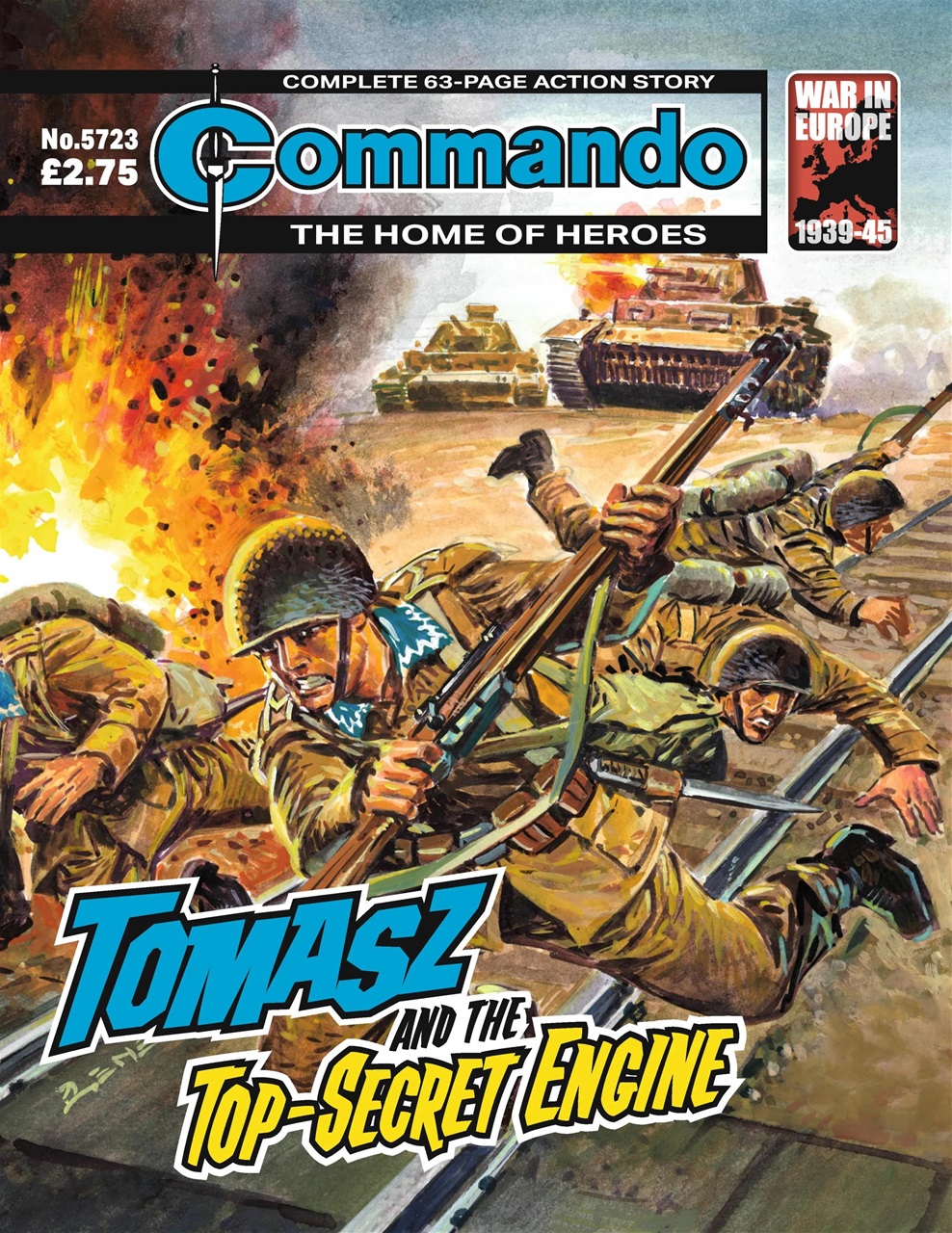Commando Preview Pages