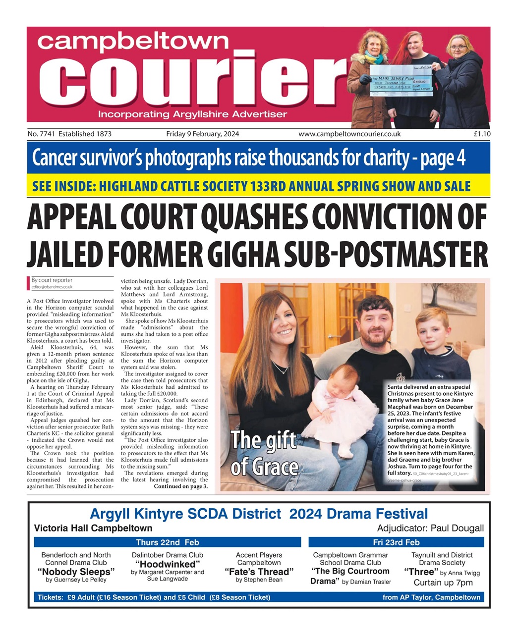 Campbeltown Courier Preview Pages