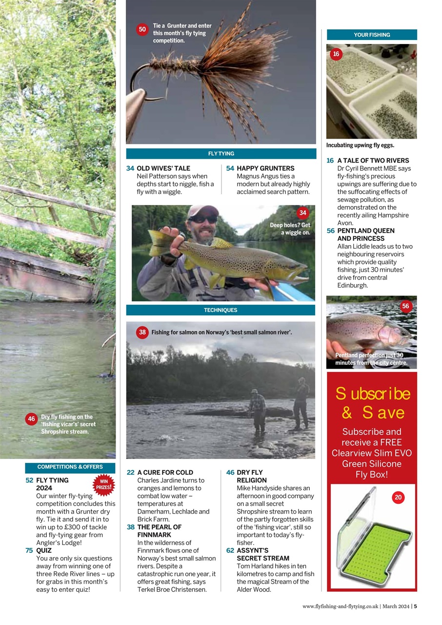 Fly Fishing and Fly Tying Preview Pages