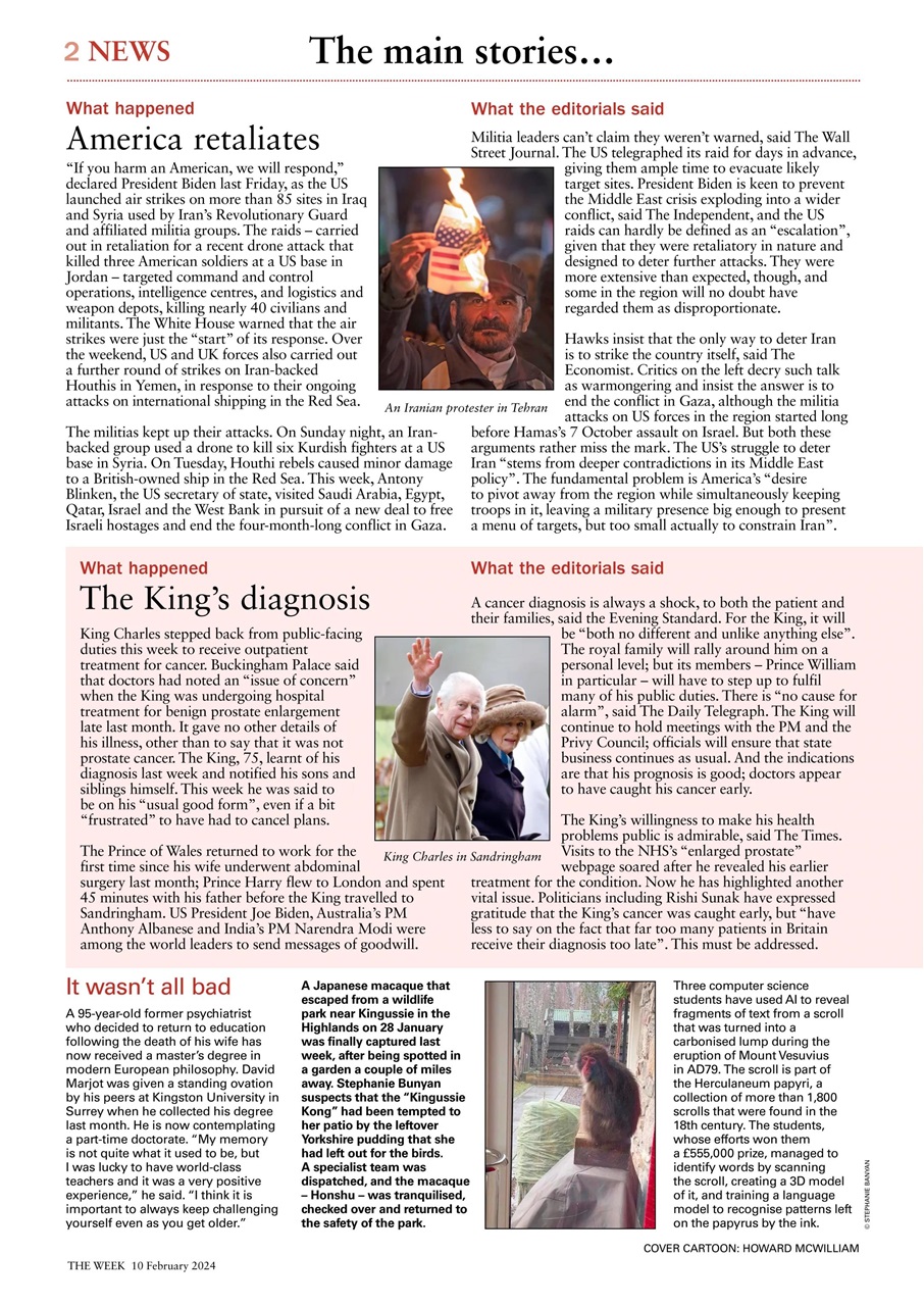 The Week Preview Pages