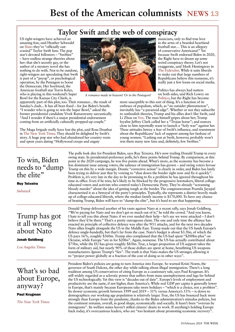 The Week Preview Pages