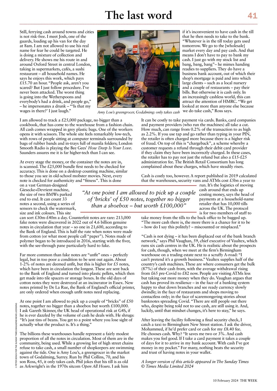 The Week Preview Pages