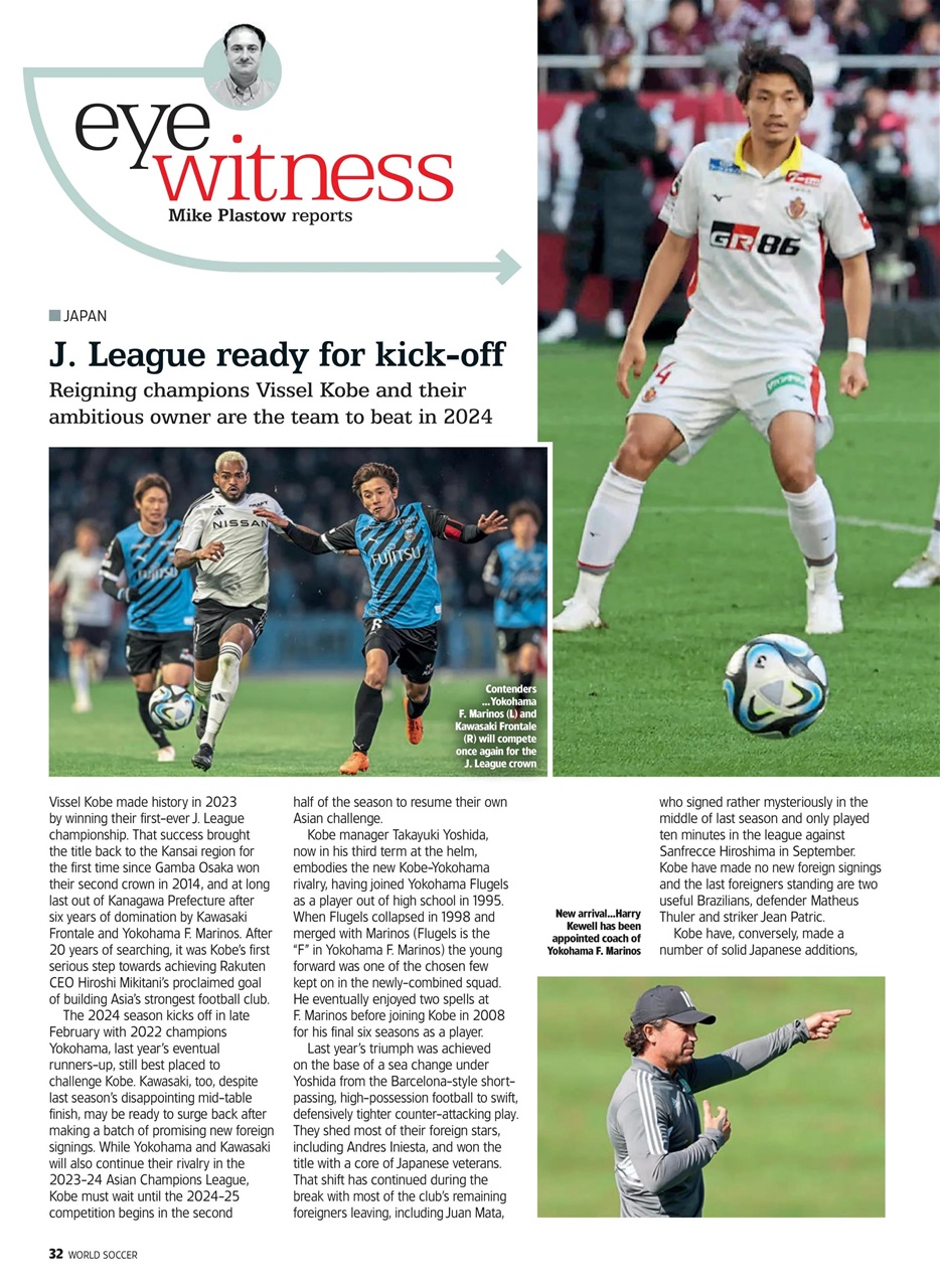 World Soccer Preview Pages