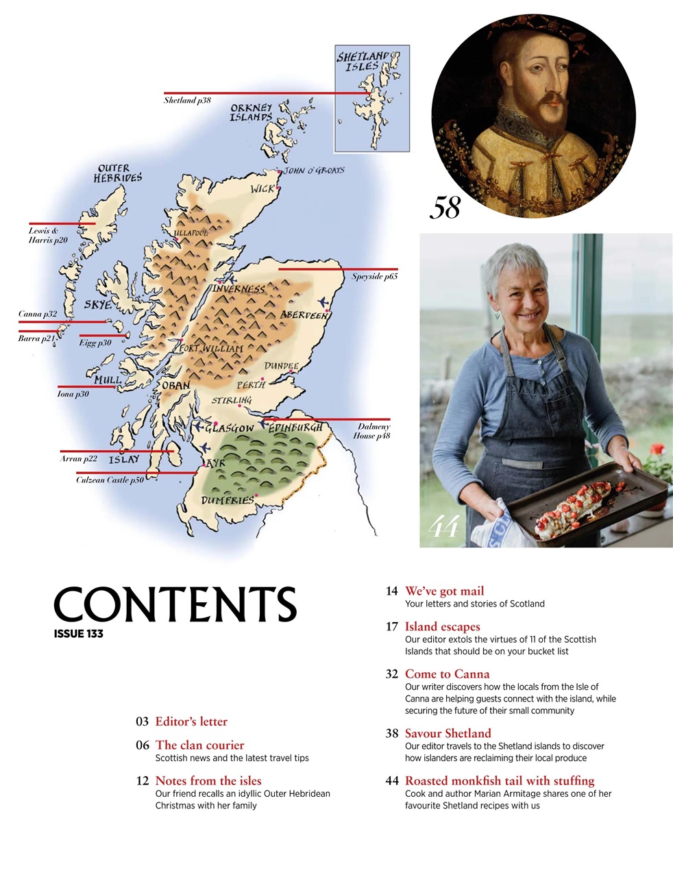 Scotland Magazine Preview Pages